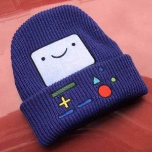 Hand Knitted Adventure Time BMO Beanie/Hat/Skullie